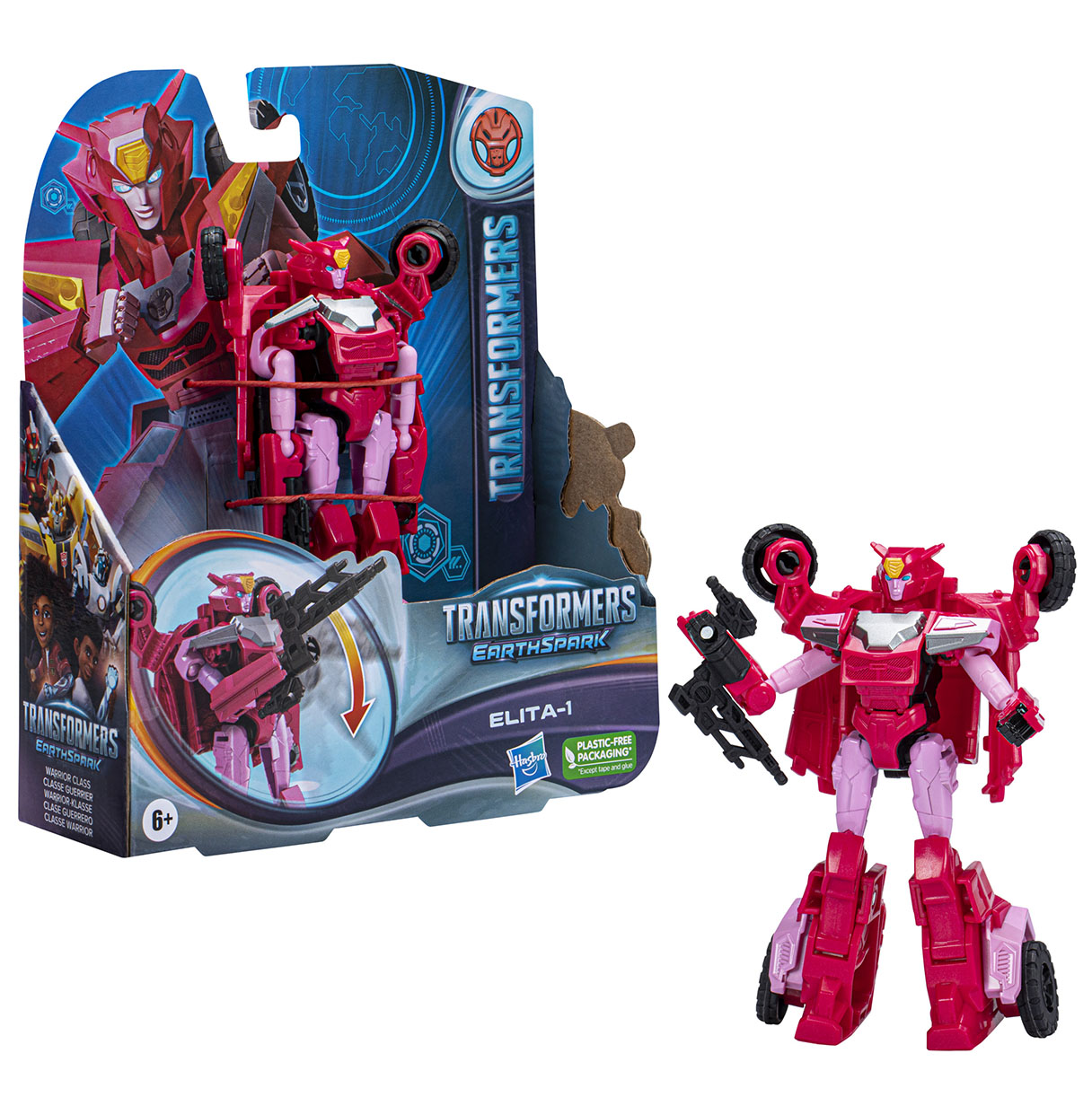 transformers earth clase guerrero  ( hasbro  f62305l0 )