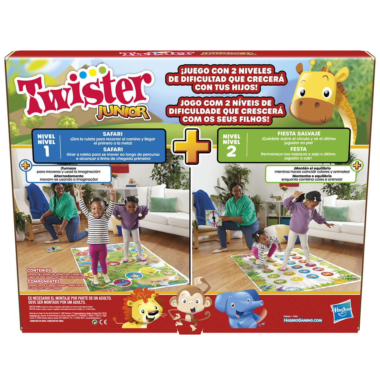 twister junior (hasbro f7478175 )