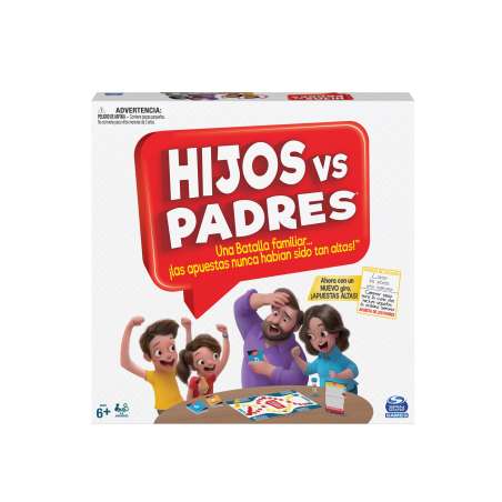 hijos contra padres el juego 2022 (spin master - 6065093)