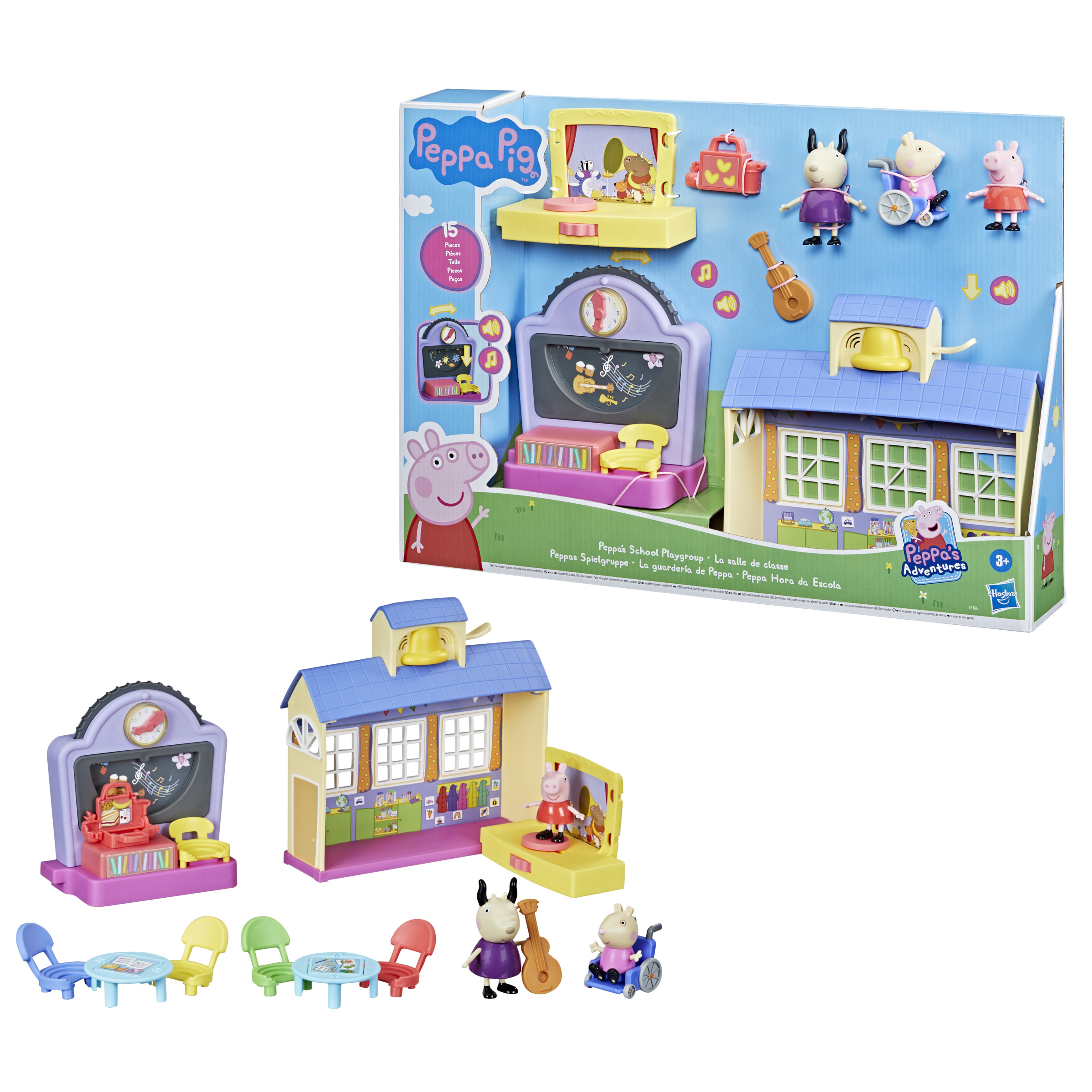 peppa pig la guarderia de peppa ( hasbro f21665l0)