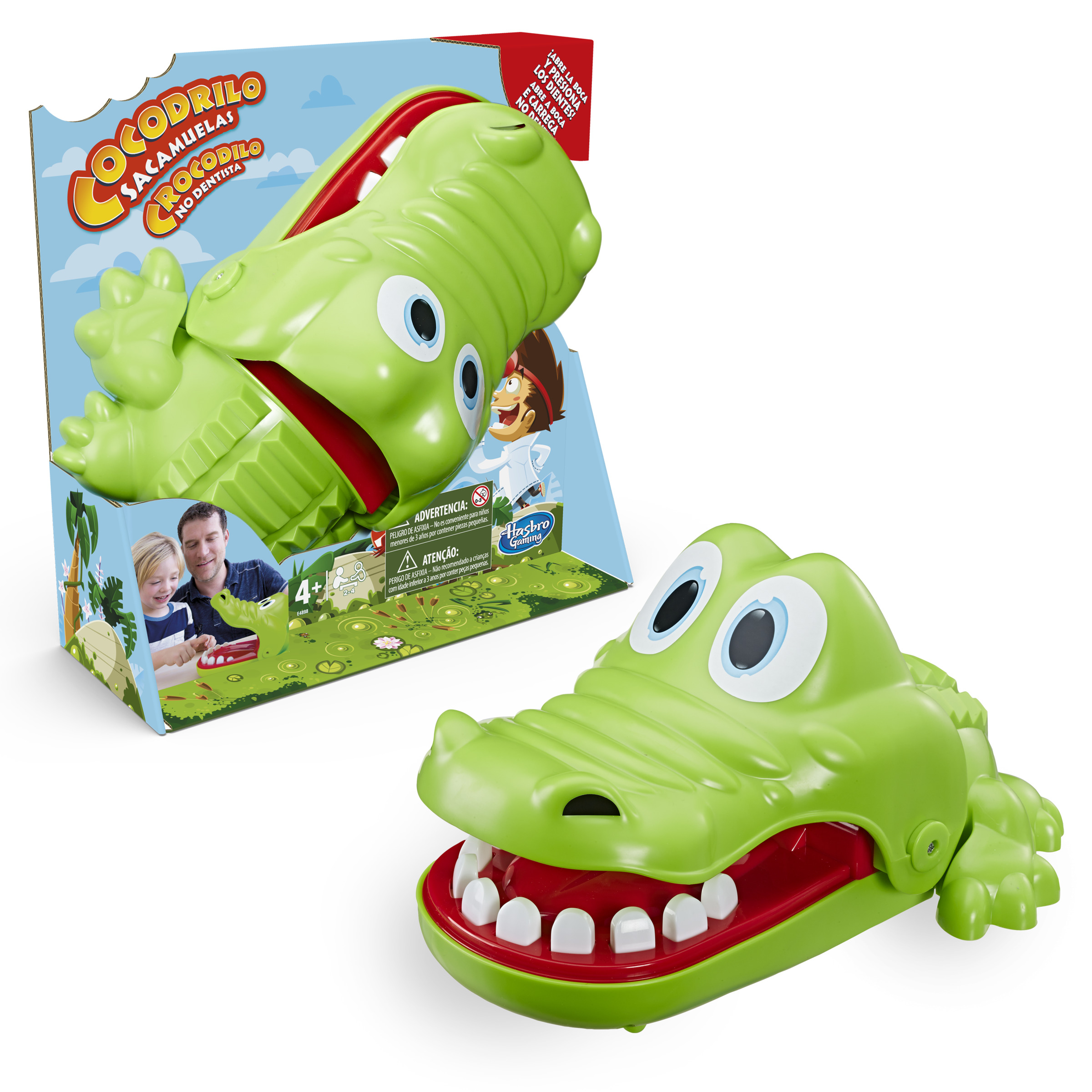 cocodrilo sacamuelas (hasbro e4898175)