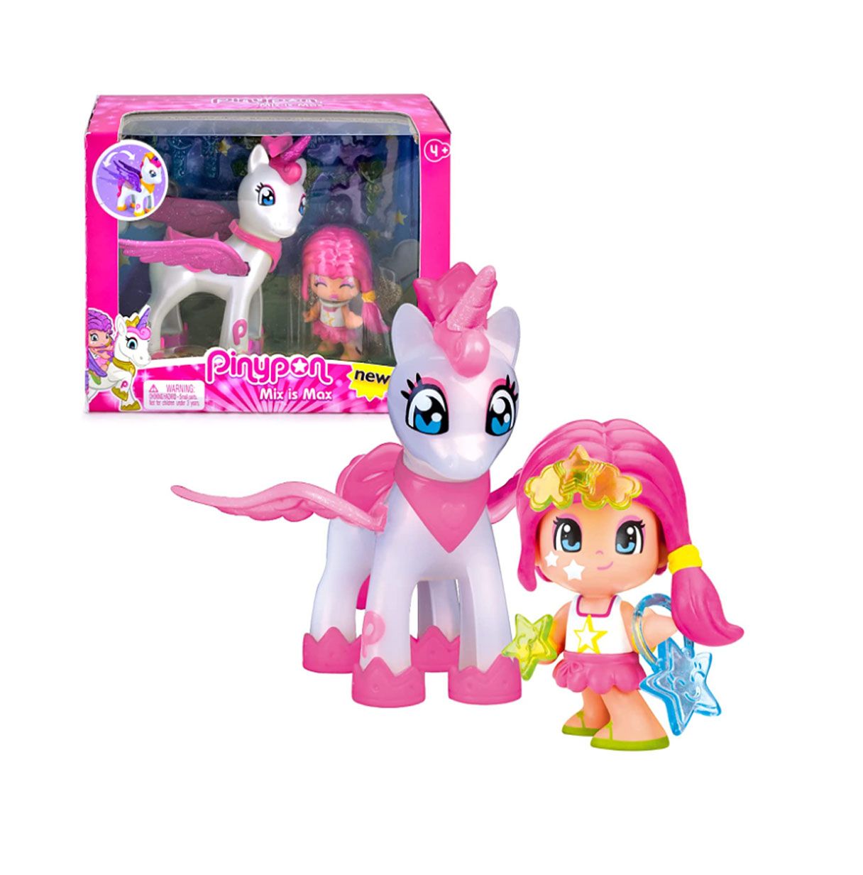 pin y pon figura y unicornio volador   ( famosa - 700014082 )