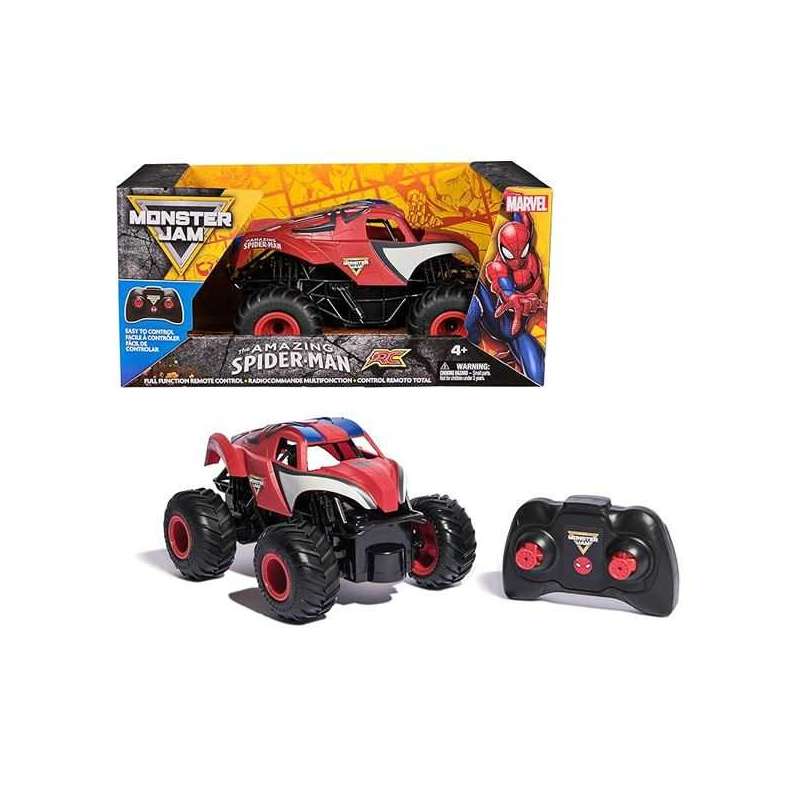 monster jam 1:24 r/c spiderman (spin master - 6073723) monster jam 1:24 r/c spiderman (spin master - 6073723)