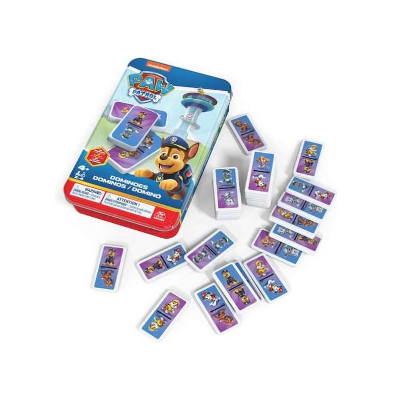 paw patrol domino caja metal (spin master - 6067468) paw patrol domino caja metal (spin master - 6067468)