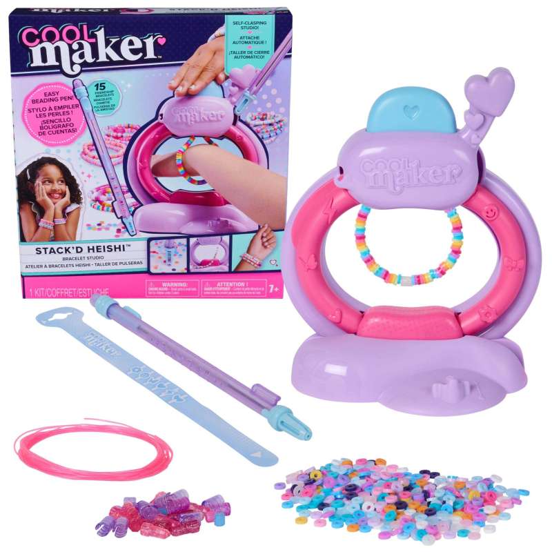 cool maker estudio de pulseras heishi (spin master - 6072592)