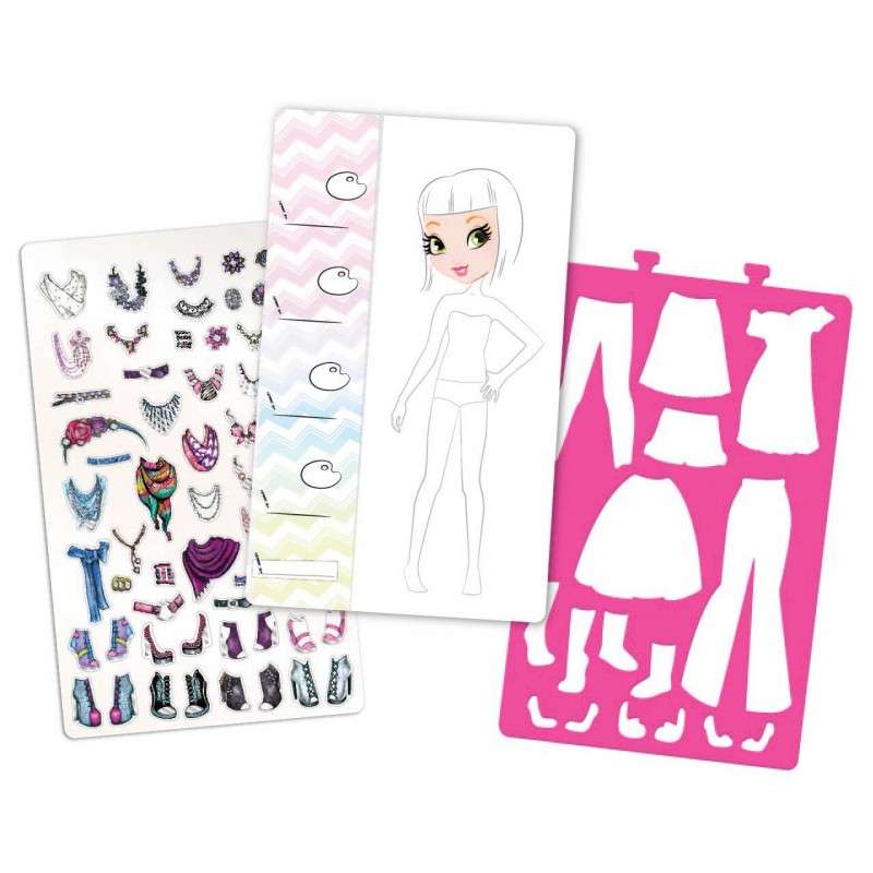 crayola creations album diseÑo moda ( 04-0476)