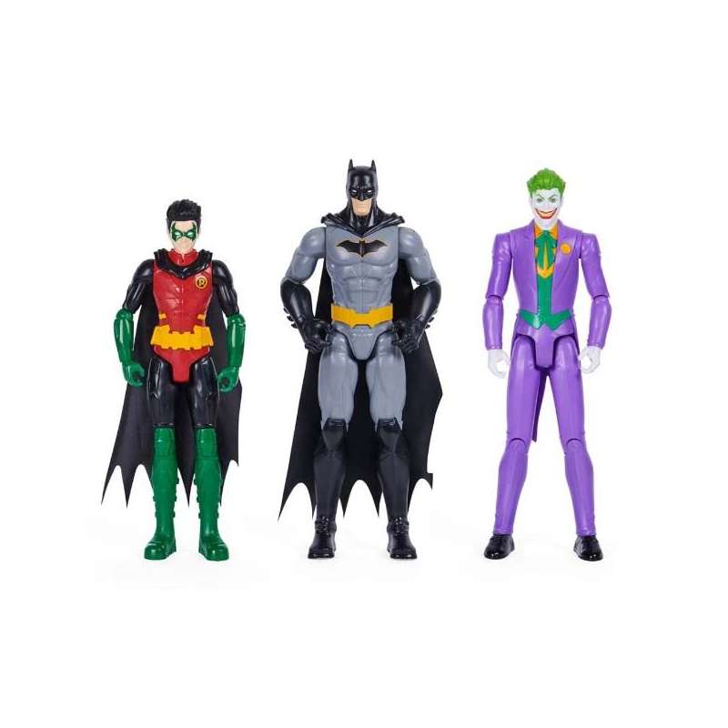 batman pack de 3 figuras de 30 cm   ( spin master - 6064967 )