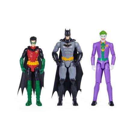 batman pack de 3 figuras de 30 cm ( spin master - 6064967 )