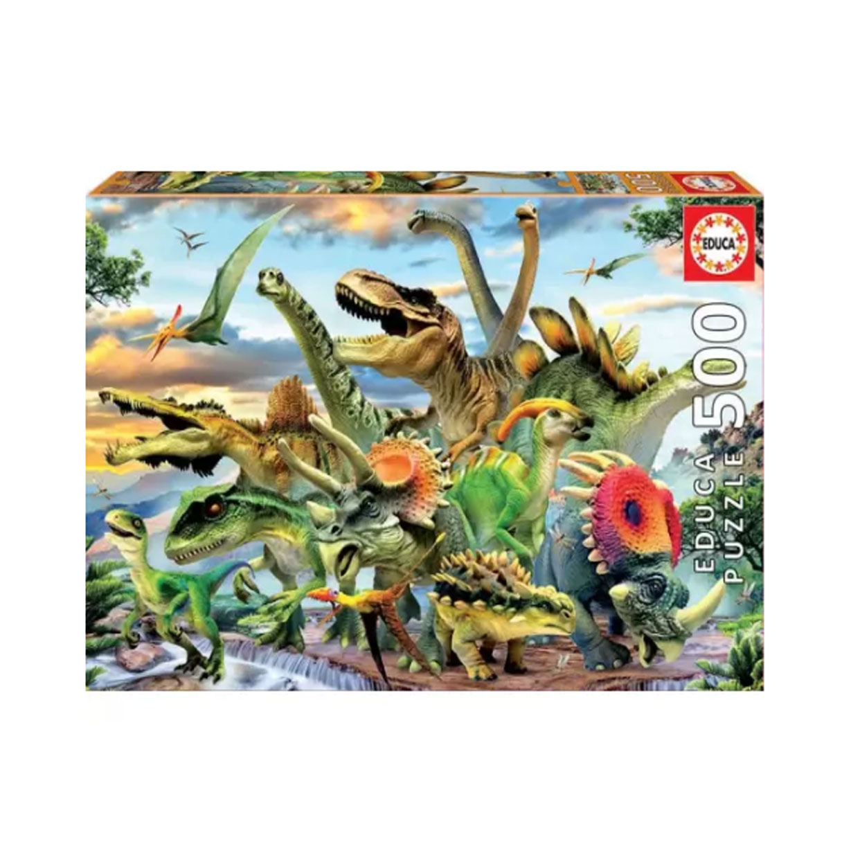 puzzle 500 pzas dinosaurios (educa -17961)