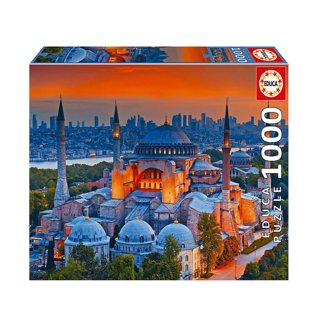 puzzle 1000 pzas mezquita azul, estambul (educa - 19612 )