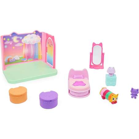 gabby´s dollhouse habitacion dulces sueÑos sueÑigata ( spin master - 6062037)