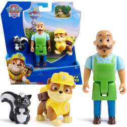 paw patrol story figure pack rubble (spin master - 6072996)