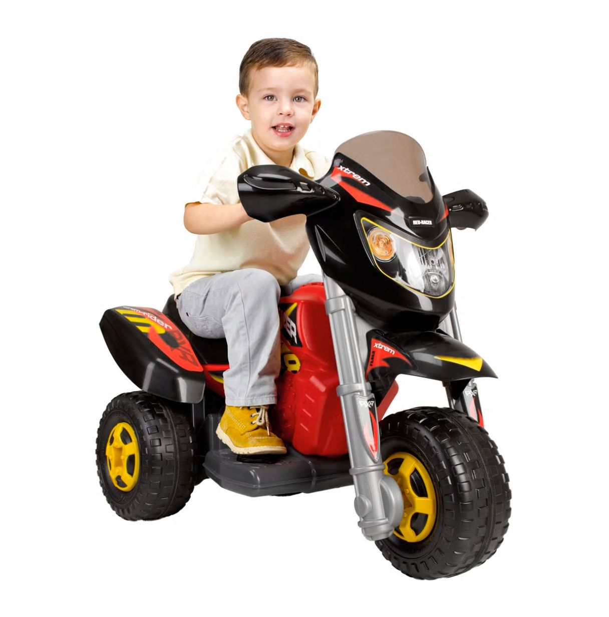 feber trimoto red racer bateria 6v.