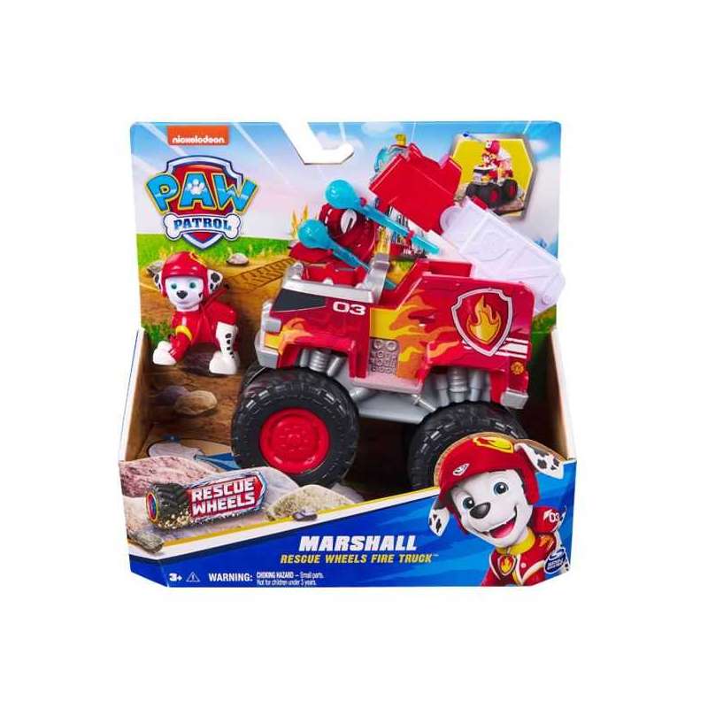 paw patrol rescue wheels vehiculo marshall (spin master - 6069306) paw patrol rescue wheels vehiculo marshall (spin master - 6069306)