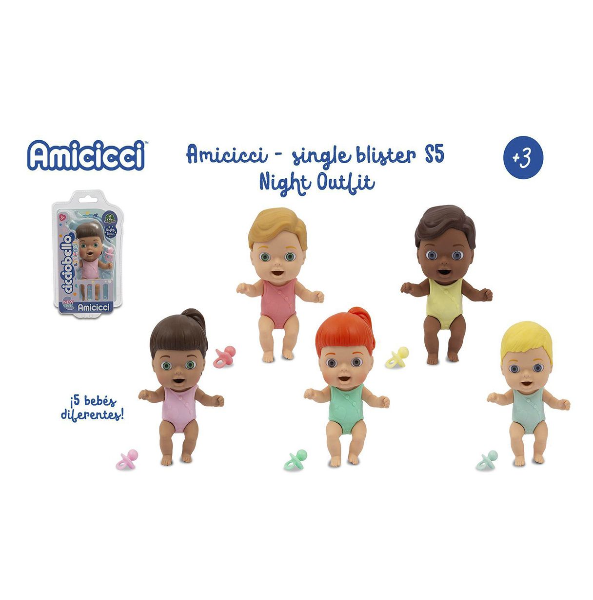 amicicci single blister s5 night outfit  (famosa - cc032000)