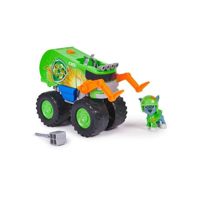 paw patrol rescue wheels vehiculo rocky (spin master - 6069331)