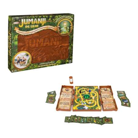 jumanji deluxe juego de mesa  (spin master - 6066981)