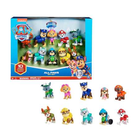 paw patrol giftpack figuras aniversario (spin master - 6065255)