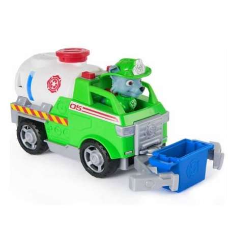 paw patrol fire rescue vehiculo rocky (spin master - 6072642)