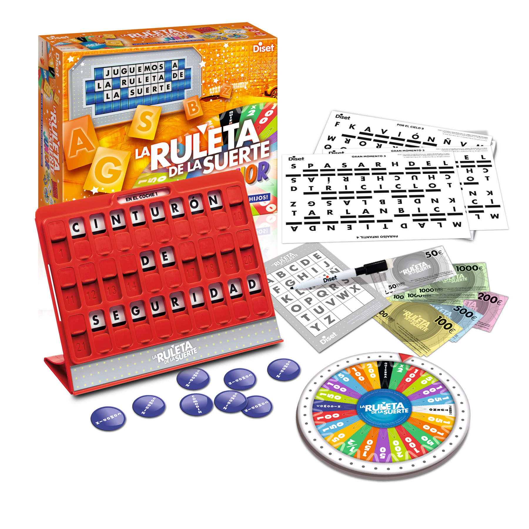 la ruleta de la suerte junior nuevo (diset - 46207)