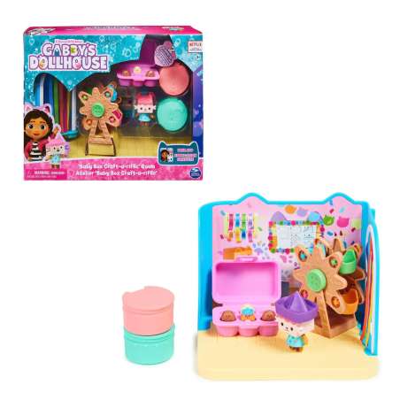 gabbys dollhouse sala manualidades bebe (spin master - 6064151)