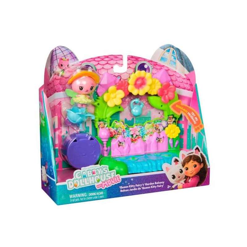 gabbys dollhouse movie balcon jardin de cristal (spin master - 6074165)
