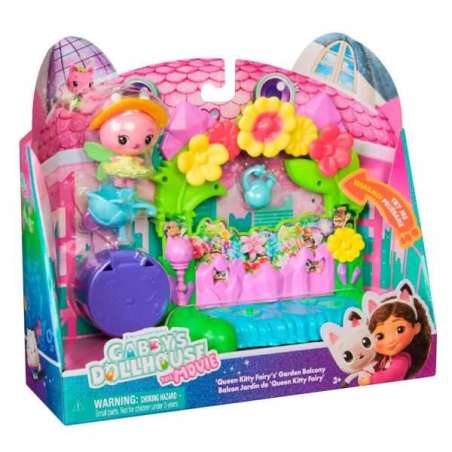 gabbys dollhouse movie balcon jardin de cristal (spin master - 6074165)