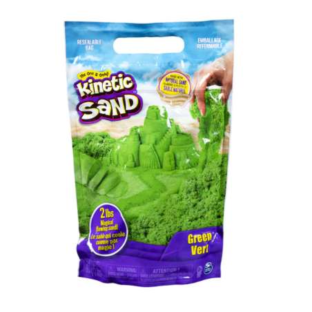 kinetic sand bolsa arena verde (spin master - 6061463)