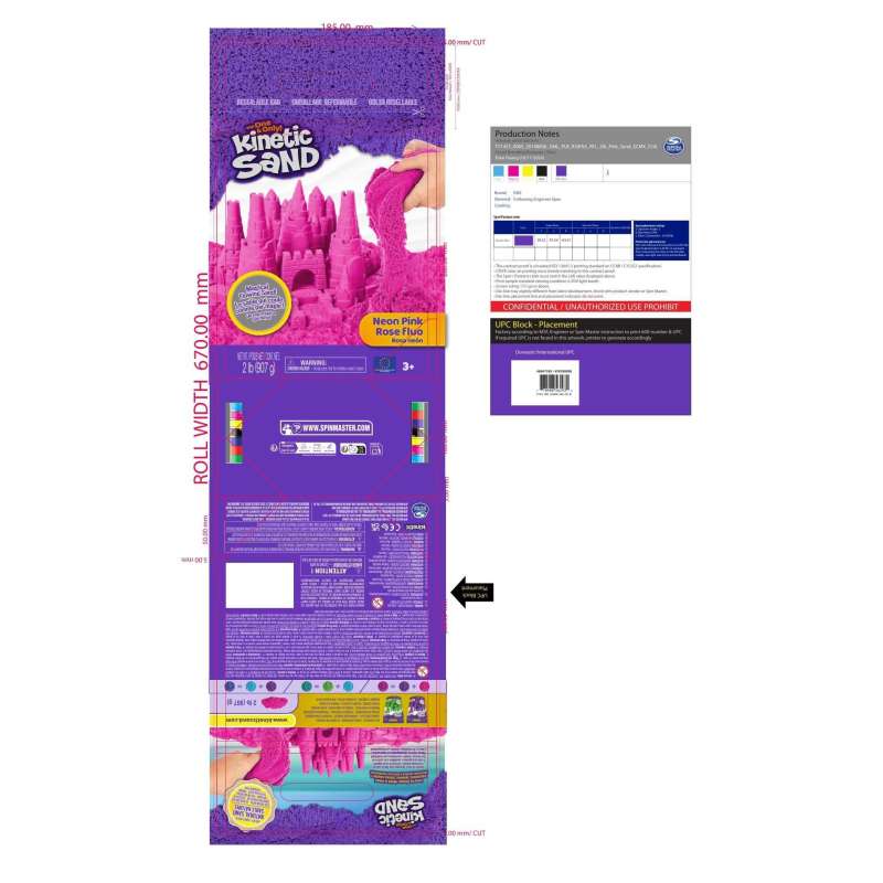 kinetic sand bolsa arena rosa (spin master - 6047185) kinetic sand bolsa arena rosa (spin master - 6047185)