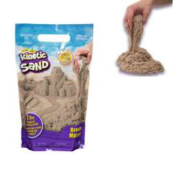 kinetic sand bolsa arena marron  (spin master - 6053516)