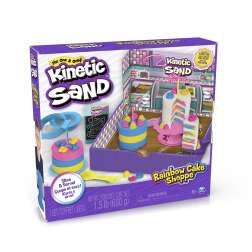 kinetic sand rainbow cake playset (spin master - 6068029)