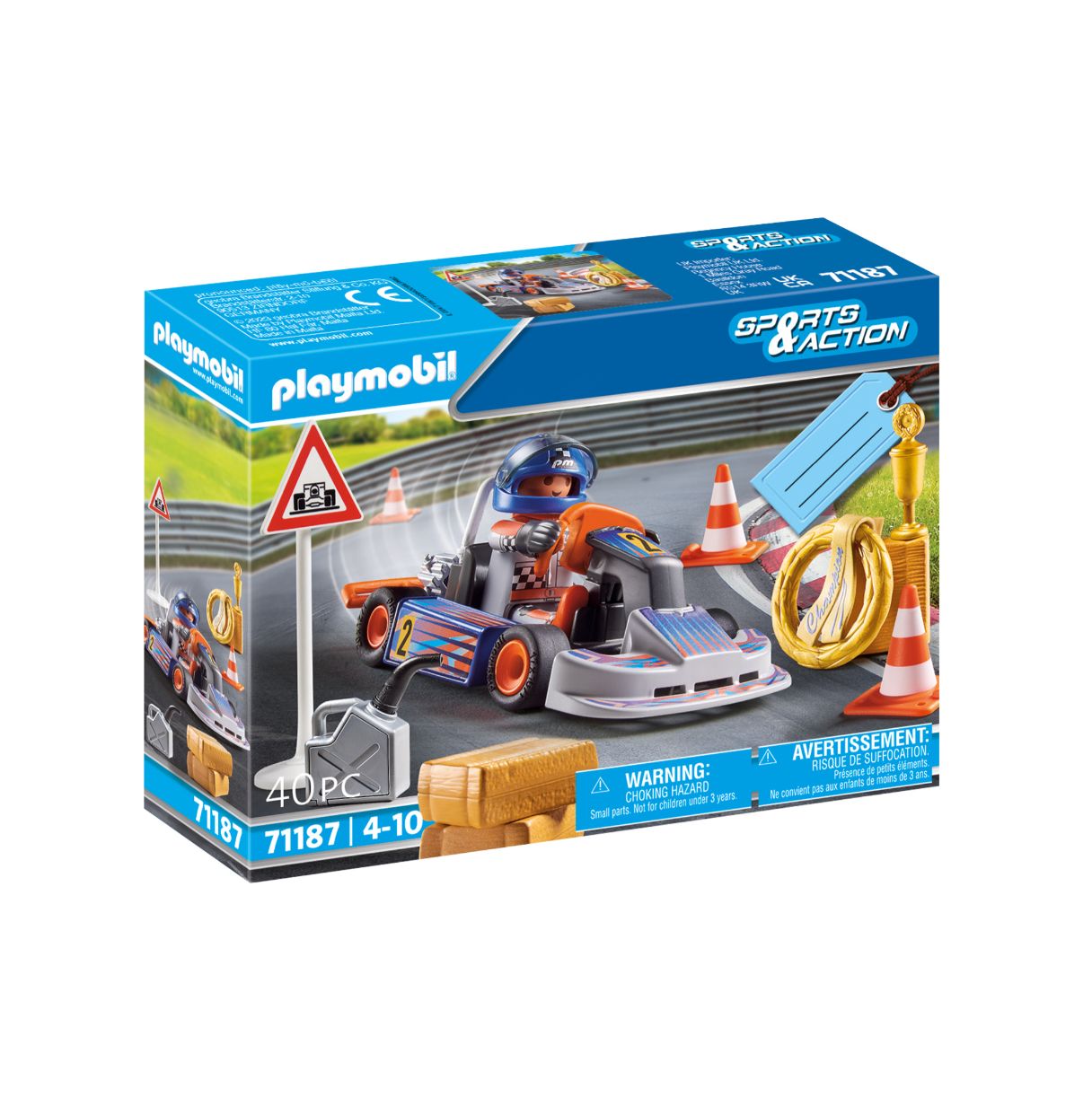 playmobil kart de carreras (71187)