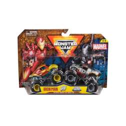 monster jam 1:64 iron man vs war machine (spin master - 6070555)