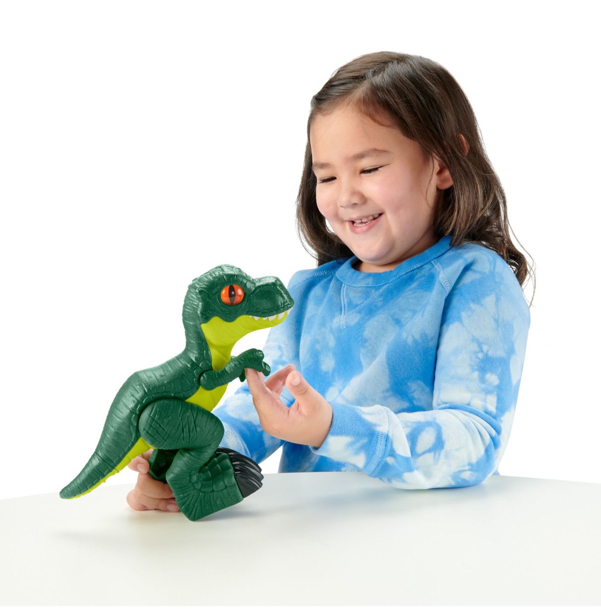 fisher-price imaginext jurassic world 3  dinosaurios xl articulados  de juguete , modelos surtidos para niños +3 años (mattel gw