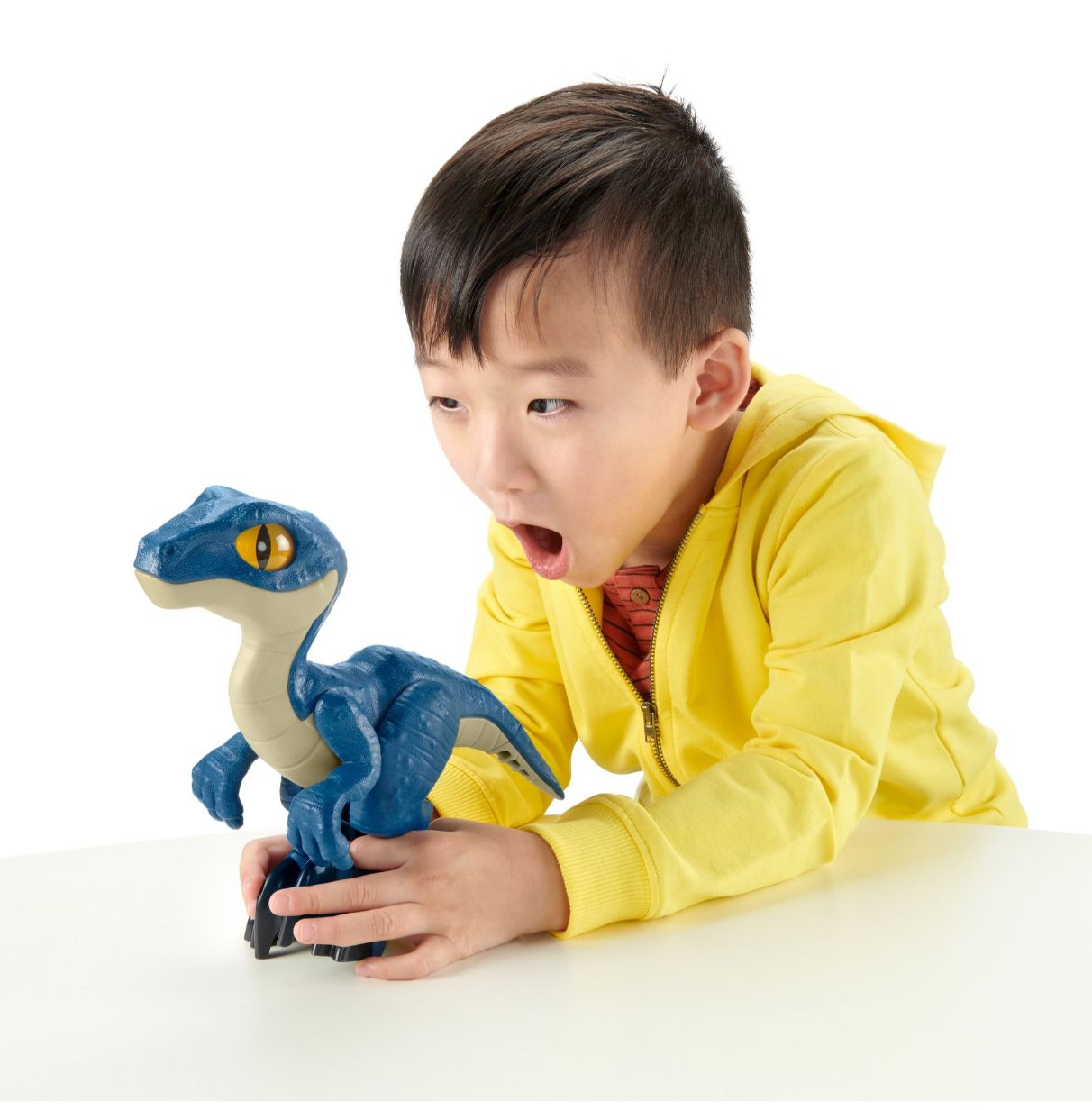 fisher-price imaginext jurassic world 3  dinosaurios xl articulados  de juguete , modelos surtidos para niños +3 años (mattel gw