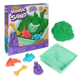 kinetic sand sandbox set verde (spin master - 6067479)