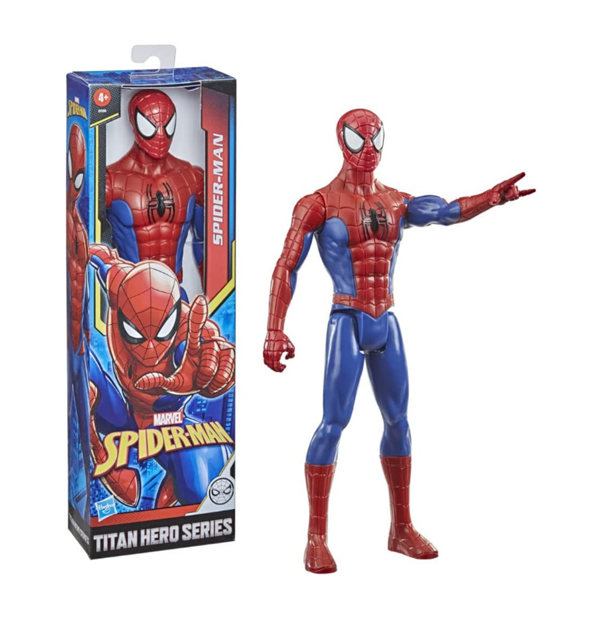 spiderman figura titan  (hasbro - e73335l2 )
