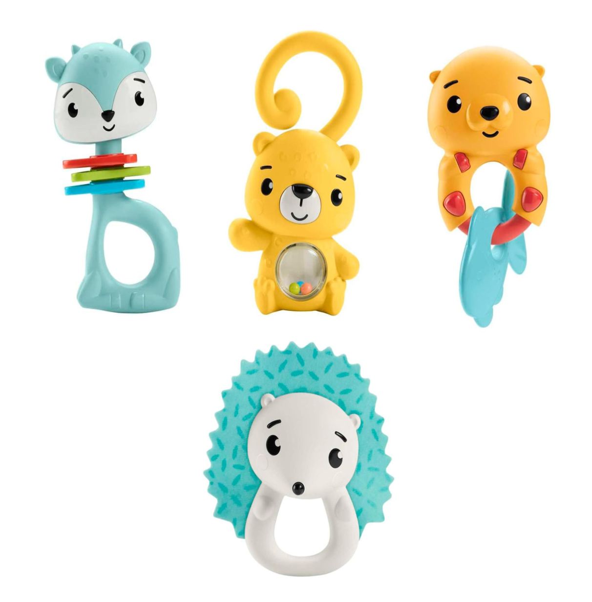 fisher-price anillos animales surtidos  (mattel - hjw11)