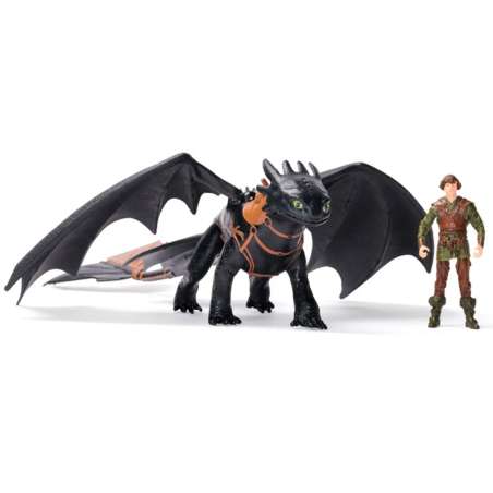 dragones movie dragon con vikingo surtido (spin master - 6072587)