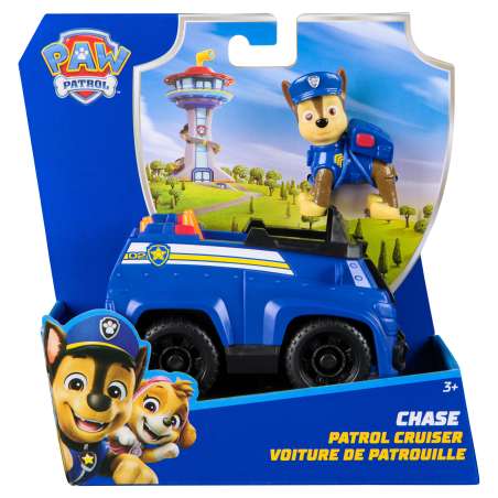 paw patrol vehiculo clasico chase (spin master - 6071210)