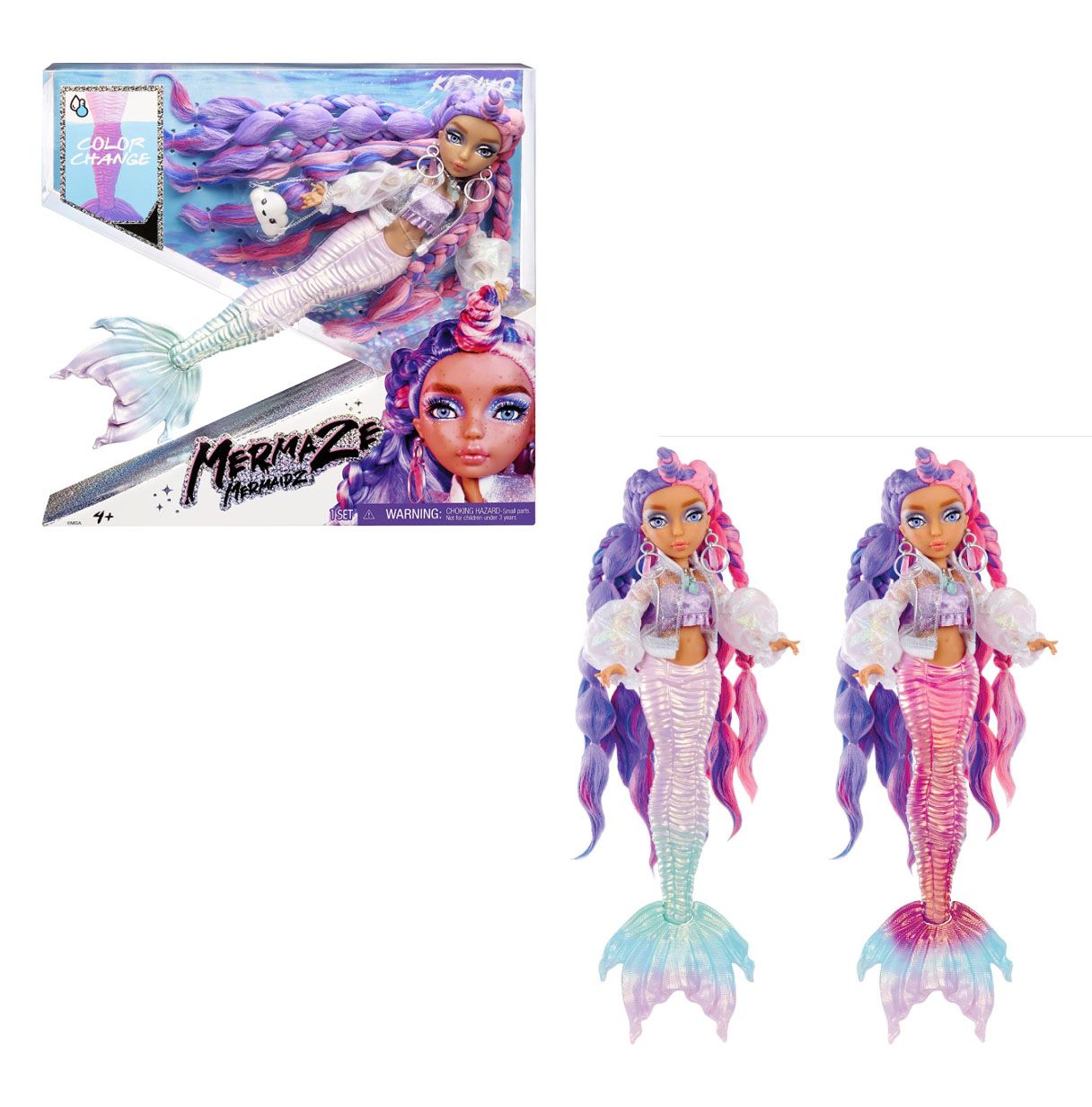 mermaze mermaidz s1 muñeca kishiko (mga - 581352euc)