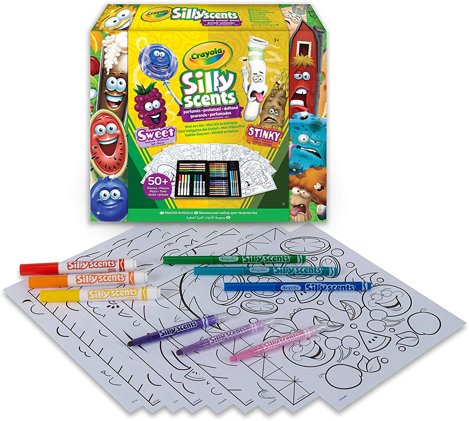 crayola mini kit de arte los olorosos