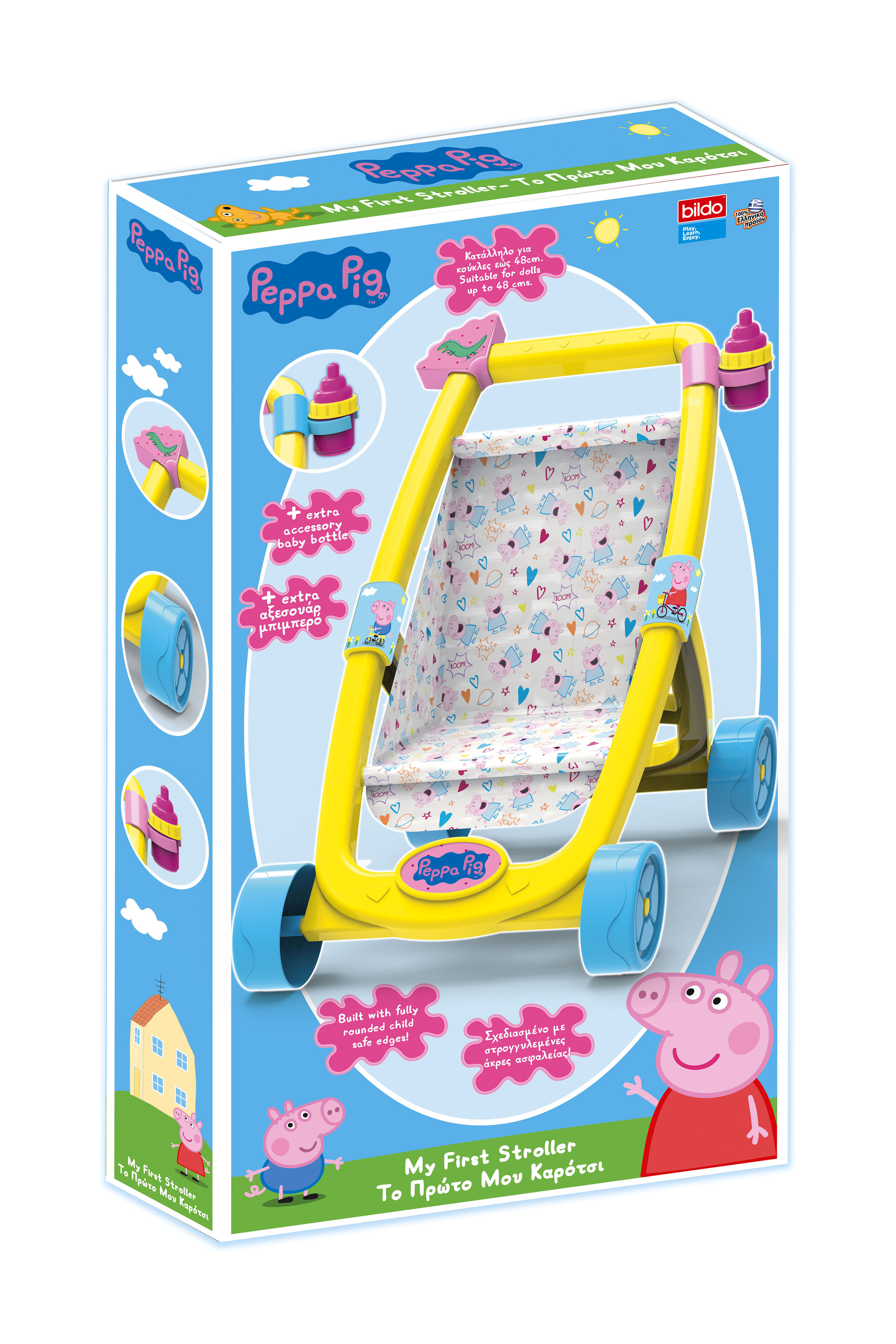 peppa pig carro muñecas