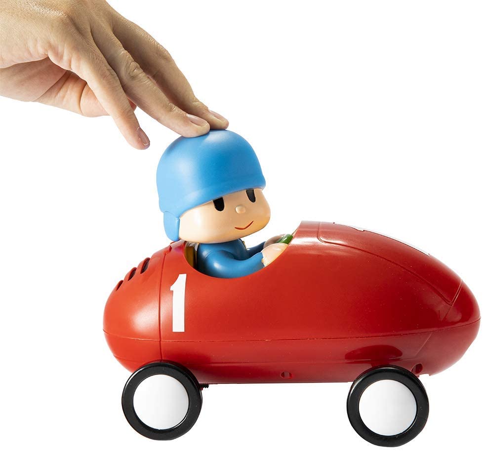 pocoyo coche de carreras (bandai to77400)