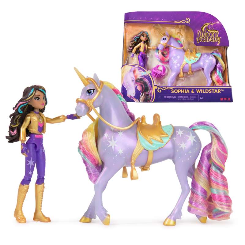 unicorn academy mini doll sophia+unicornio wildsta (spin master - 6066838) unicorn academy mini doll sophia+unicornio wildsta (spin master - 6066838)