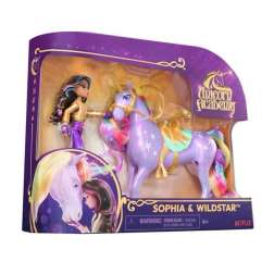 unicorn academy mini doll sophia+unicornio wildsta (spin master - 6066838)