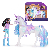 unicorn academy mini doll layla con unicornio glacier (spin master - 6066849)