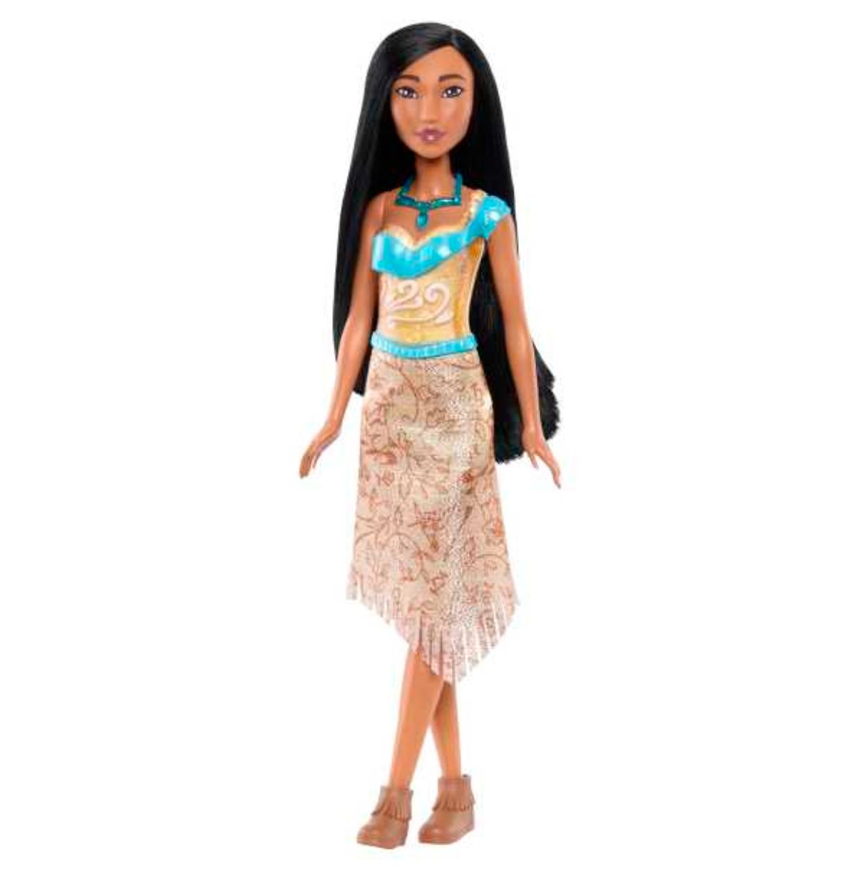 disney princess muñeca pocahontas   (mattel - hlw07)