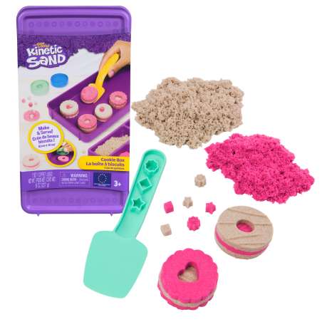 kinetic sand bandeja de cookies (spin master - 6071549)
