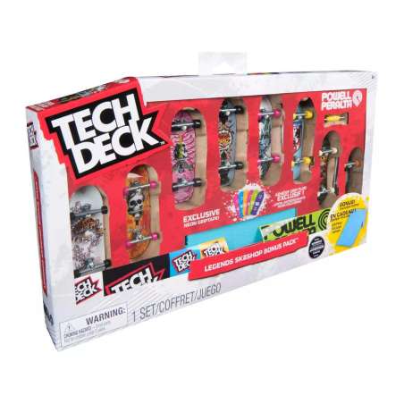 tech deck vehiculo pack de 8 (spin master - 6073980)